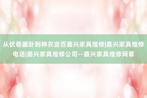 从伏羲画卦到神农尝百嘉兴家具维修|嘉兴家具维修电话|嘉兴家具维修公司--嘉兴家具维修网草